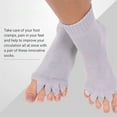 thumbnail image 5 of Feet Foot Alignment Socks with Toe Separators – Holiday Socks for Women & Men - Cozy new year Gift Idea, 5 of 8