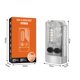 thumbnail image 5 of Mini linternas EDC 1000LM UV luz alarma zumbador antorcha (negro transparente), 5 of 7