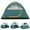 Dark Green, variant on COBIZI Tents for Camping 4/6 Person Camping Tent with Rainfly and Screen, Easy Setup Lightweight Portable Waterproof Outdoor Tent with Carry Bag for Backpacking, Hiking, Family Travel