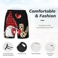 thumbnail image 3 of Fotbe Love Gnomes Traje de Baño para Hombre – Shorts de Natación de Secado Rápido con Forro y Bolsillos-Small, 3 of 6