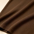 thumbnail image 4 of Smsaxvxz Men's 3/4 Sleeve Shirts Lightweight Crew Neck Pocket T-shirts Moisture Wicking Soft Comfort Casual Fall Tops Brown 3XL, 4 of 6