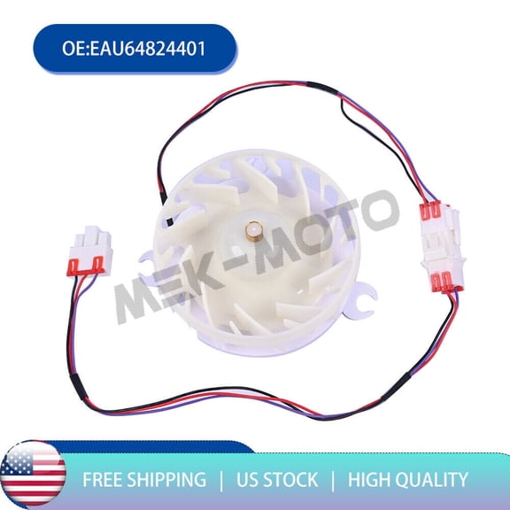 Fit LG Refrigerator Evaporator Fan Motor Assembly EAU64824401 Cooling System Replacement