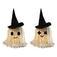 thumbnail image 2 of Decoraciones de Halloween para interiores con luz, repisa decorativa para dormitorio, estatua de Halloween, figura de fantasma de fiesta, fantasma Paquete de 2, 2 of 9