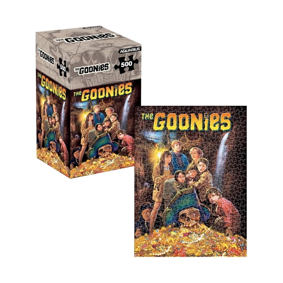 Rompecabezas AQUARIUS Goonies de 500 piezas con licencia oficial