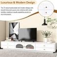 thumbnail image 3 of Elegant white TV stand / Beautify the living environment, 3 of 5