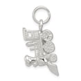 thumbnail image 1 of 925 Sterling Silver Train Necklace Pendant Charm Travel Transportation, 1 of 6