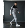 thumbnail image 2 of Ensemble de Jogging Actif pour Hommes Velocity GYM Jogging Rayé Haut et Bas, 2 of 5