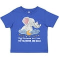 thumbnail image 3 of Inktastic My Meemaw Loves me to the Moon and Back Elephant Family Boys or Girls Toddler T-Shirt, 3 of 5