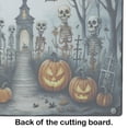 thumbnail image 3 of Skeleton Spooky Halloween Glass Cutting Board Large 12 in x 15 in, 3 of 5
