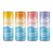 Leilo Kava Drink,  Herbal Supplement for Stress-Relief, Variety Pack, (12) 12 Oz Cans