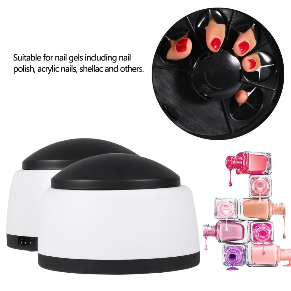 New Battery Operated Automatic Nail Polish Removing Device Beige 