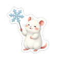 thumbnail image 6 of cartoon Hamster Theme Stickers, Waterproof Hamster Theme Sticker for Water Bottle Laptop Phone Cases Planner Skateboard Luggage Helmet Party Favor Decor, Ideal for Adults Teens Teacher Rewards, 6 of 9