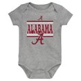 thumbnail image 3 of Newborn Crimson Alabama Crimson Tide Sunday Comics 3-Pack Bodysuit Set, 3 of 4
