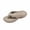 Khaki, variant on Mens Womens Unisex EVA Flip Flops Thong Sandals Arch Support Cushioned Non Slip Waterproof Quick Dry Platform Summer Beach Sandals Khaki,Size 9-9.5