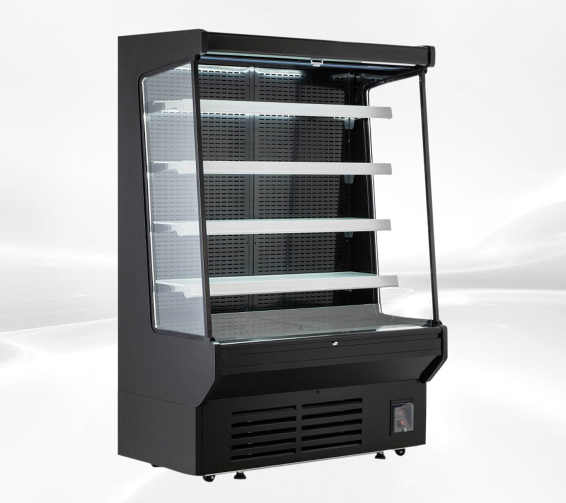 51" 15.7 cu. ft Open Air Display Case Refrigerator, Commercial Grab & Go Refrigerated Merchandiser
