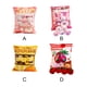 thumbnail image 5 of Ounissouiy Kawaii bolas pudín caramelo bolsa almohada juguetes de peluche cómodo lindo encantador Mini muñeca conejo cerdo comida aperitivos Animales de peluche y juguetes de peluche Cerdo, 5 of 6