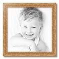 thumbnail image 2 of ArtToFrames 18x18 Inch Gold and Black Picture Frame, This Gold Wood Poster Frame is Great for Your Art or Photos, Comes with 060 Plexi Glass (2WOM-4902), 2 of 7