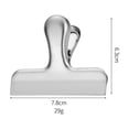 thumbnail image 5 of EcoNesxp Multifunctional 8-pack bag clips stainless steel potato chip clips heavy duty sealed kitchen clips, 5 of 5