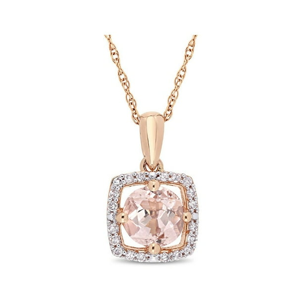 Pink morganite necklace store