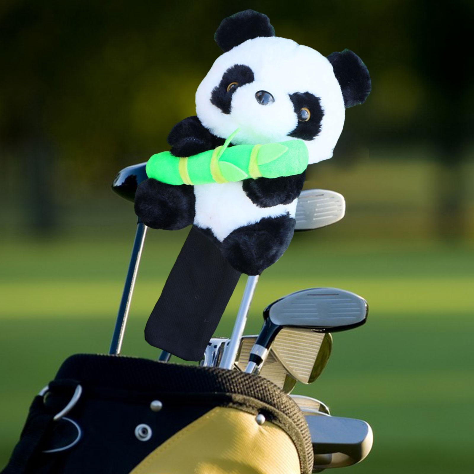 harayaa Golf Head Cover Protection Guard Compact Equipment Comfortable Panda Lightweight