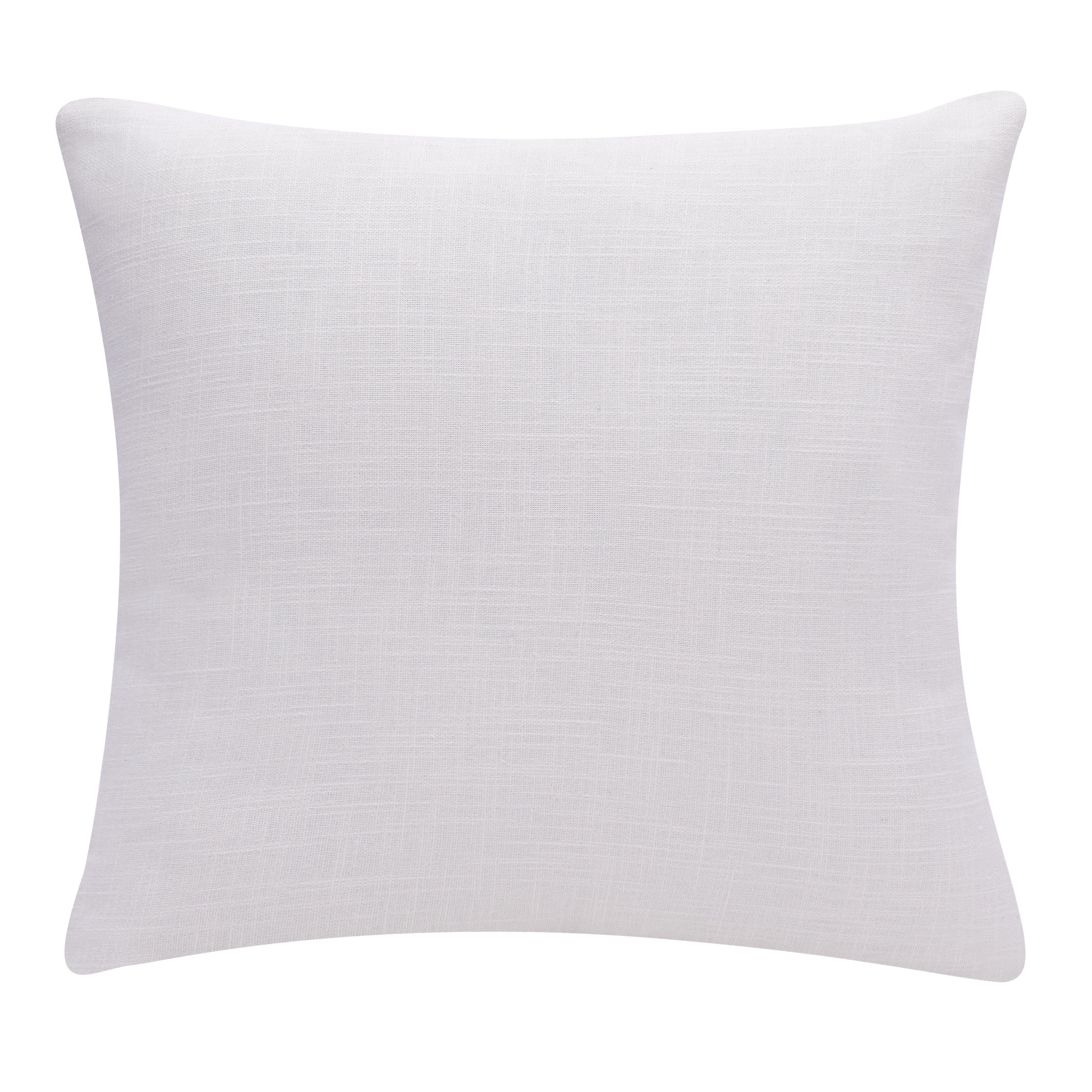 Harlow Hill Stacy Garcia Adobe/Ivory Abstract 20" x 20" Cotton Adult Decorative Feather Filled Pillow