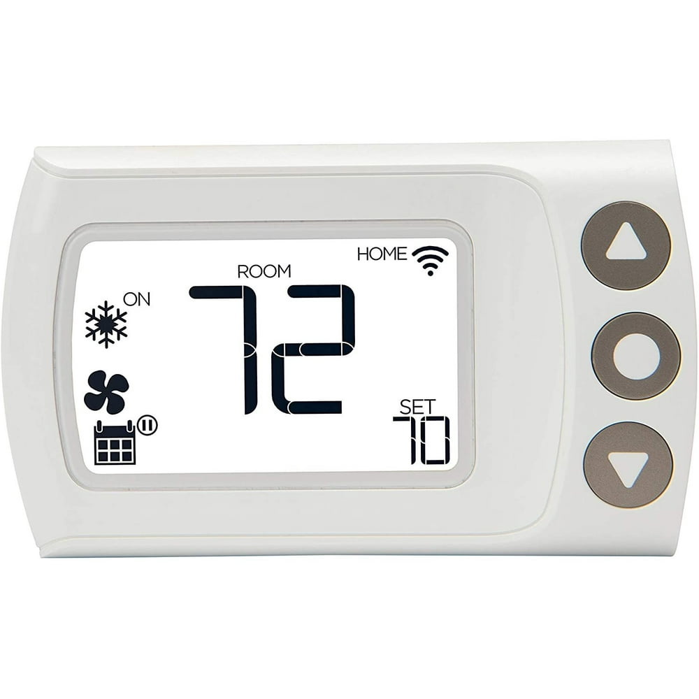 LUX CS1 Smart Programmable Digital WiFi Thermostat, Android and iOS