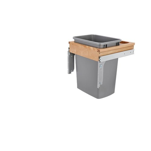Rev A Shelf Top Mount 8 75 Gallon Pull Out Under Counter Trash Can Walmart Com Walmart Com