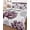 Purple, variant on Twin Quilt Bedding Set, Shell Coral Coastal Reversible Summer Quilt 3 Pieces, Nautical Summer Beach Ocean Sea Lightweight Bedspreads Coverlets with 2 Pillow Shams for All Seasons