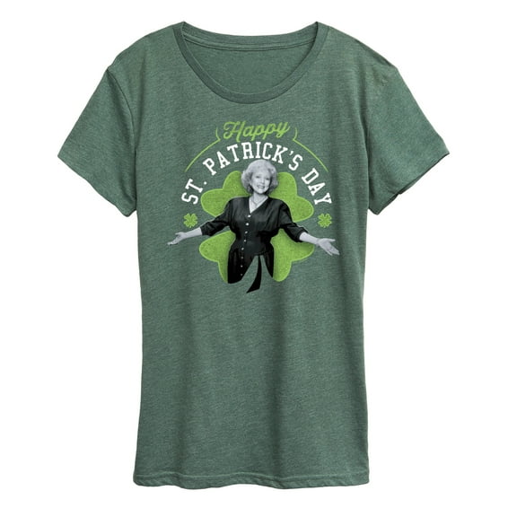Golden Girls - Happy St. Patricks Day- Women's Short Sleeve Graphic T-Shirt
