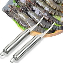 Stainless Steel Shrimp Deveiner Tool Set | Shrimp Thread Remover | Easy Grip | Anti-Rust Seafood Cleaner | Small Size | 2 Pack | 20x2x2cm | Kitchen Gadgets for Home Cooking