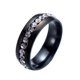 thumbnail image 4 of BRIGHTFUFU Anillo Negro Con Para Y Uso Diario Fácil De Combinar, 4 of 8