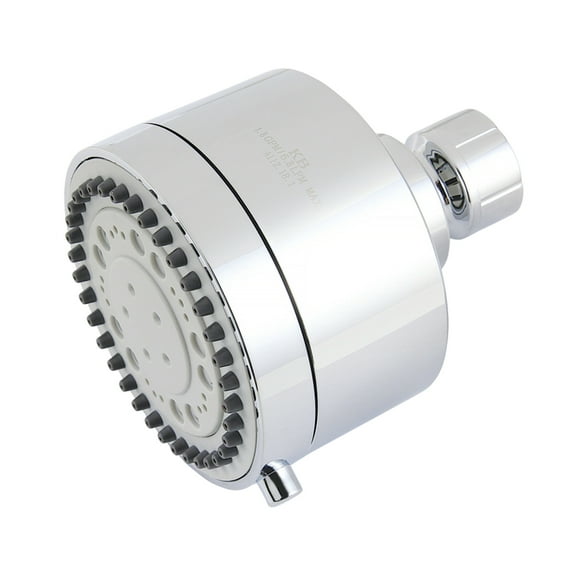 Kingston Brass KX8751 Vilbosch 3-Inch Round 5-Function ABS Shower Head in Polished Chrome