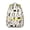 Yellow, variant on Hand-Drawn Cat Graphic School Backpack - Waterproof & Lightweight, Ergonomic Design with Padded Back Panel