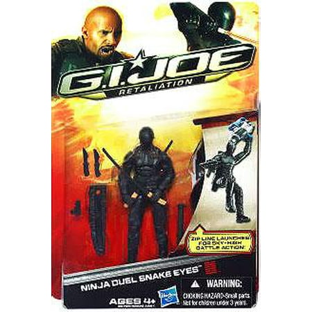 GI Joe Retaliation Ninja Duel Snake Eyes Action Figure ...