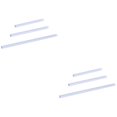 thumbnail image 6 of Worgeous 6 Pcs  Measuring Ruler Tool Clear Design Drawing Tools Math Geometry Measuring Rulers, 6 of 8