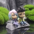 thumbnail image 5 of Ensemble de 2 Pcs Figurines d'Action Cyberpunk Mignonnes Lucy Rebecca David Jouets Collection Modèle Jouets Cadeaux, 5 of 5