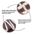 thumbnail image 3 of Juego de 2 toallas de mano Laklulu, toalla suave absorbente de algodón para baño, deportes, viajes, fitness, yoga, 35 x 75 cm, 3 of 5