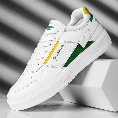 

Men‘s Sneakers Color Block Trendy Casual Shoes Lightweight Outdoor Walking Shoes Spring And Summer