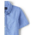 thumbnail image 3 of The Children's Place Boys Uniform Short Sleeve Woven Button Up Shirt, Sizes XS-XXL, 3 of 3