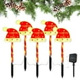 thumbnail image 3 of Christmas Solar Stake Lights, Christmas Decor Auto On Off Solar Yard Stake Lights, Waterproof Pathway Stake Lights for Pathway, Farm, Walkway, Backyard, 3 of 9