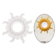 thumbnail image 1 of Espejo de pared Baoblaze de resina decorativa 280x280x14MM, 1 of 8