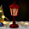 thumbnail image 3 of Lámpara de noche con farol navideño, regalos musicales, adorno para habitación, estatuilla, luz nocturna para mesa, chimenea, estante navideño para , Estilo A, 3 of 8