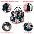 thumbnail image 6 of DSstyles Reusable Insulated Lunch Bag Cooler Tote Box with Pockets and Detachable Shoulder Strap Lunch Container for Work Picnic Travel, 6 of 7
