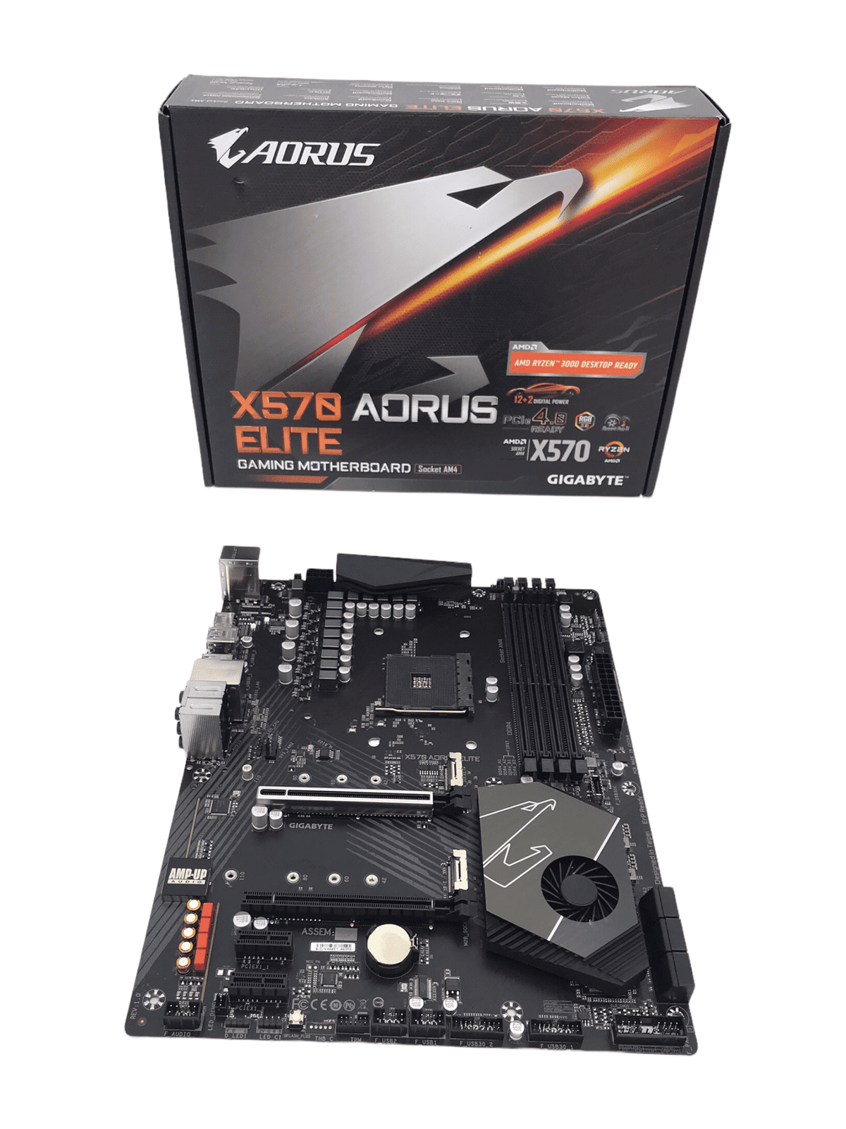 Gigabyte Model X570 AORUS Elite WiFi Gaming ATX Motherboard AMD AM4