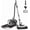 Black, variant on Kenmore 22614 Pet Friendly Lightweight Bagless Compact Canister Vacuum with Pet Powermate, HEPA, Extended Telescoping Wand, Retractable Cord and 2 Cleaning Tools-Purple