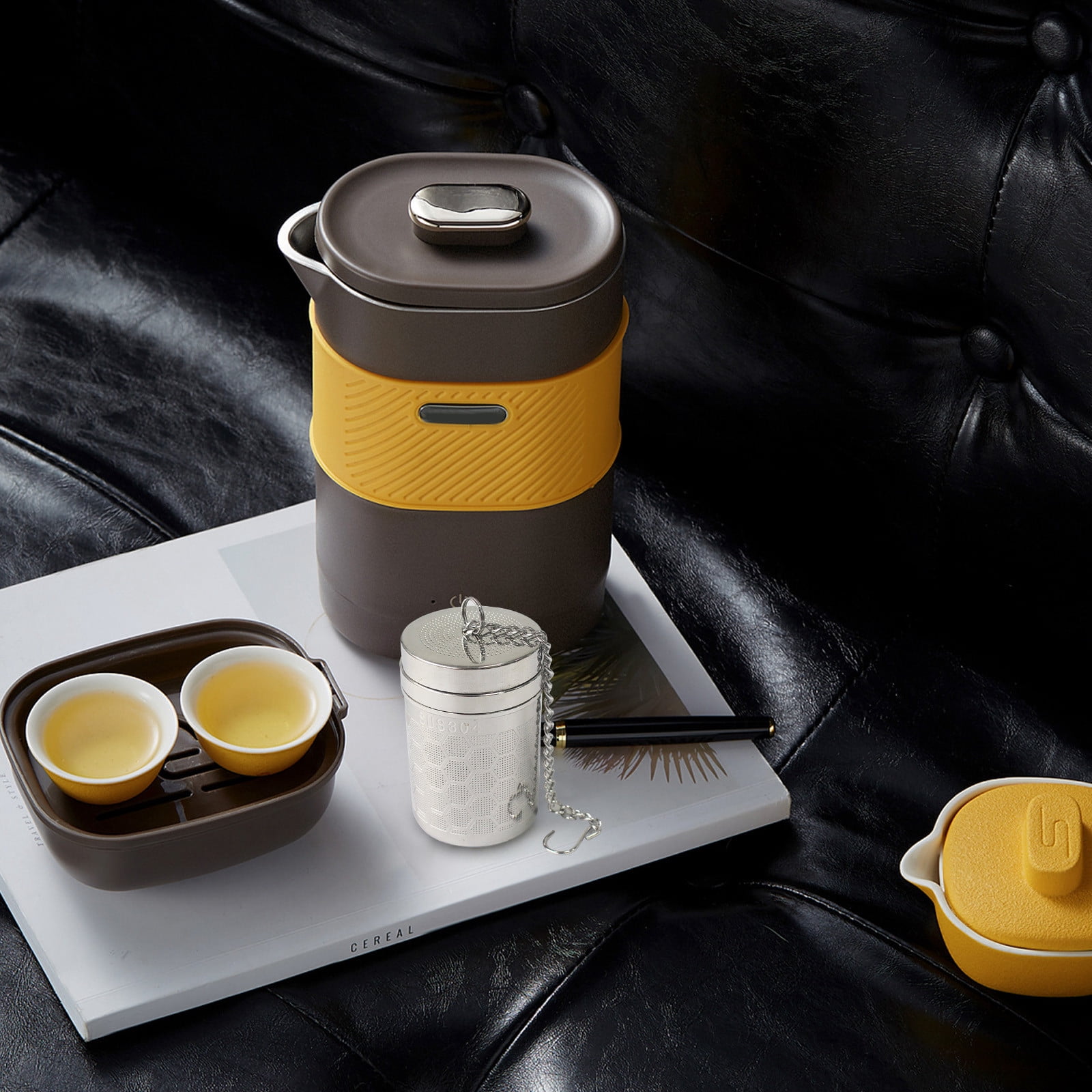 EasyTEA Loose Leaf Tea Strainer : Tea Infuser : Tea Steeper : Tea