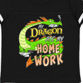 thumbnail image 4 of Inktastic My Dragon Ate My Homework Boys or Girls Toddler T-Shirt, 4 of 5