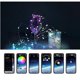 thumbnail image 3 of Luces de hadas enchufables, luces de hadas LED con luces centelleantes que cambian de color Rgb con control remoto Bluetooth, luces de hadas con control de aplicaciones, 3 of 5