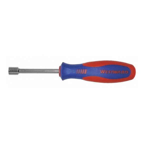 Westward Nut Driver,Metric,Hollow Round,6.0mm 401L42