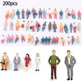thumbnail image 4 of 200 Pcs Figurines Debout Deux Figurines Assis Modèle Ensemble de Construction, 4 of 9